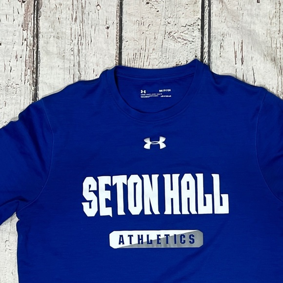 Seton Hall Pirates Under Armour NCAA Collegiate Sports Shirt - Picture 2 of 4